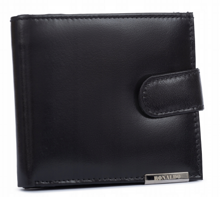  Wallets & Money Clips - Portofel barbati din piele naturala Ronaldo PTR-RM-01L-BCF-BP BL