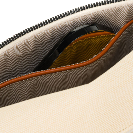 Geantă elegantă de damă din piele ecologică tip borseta - Peterson PTR-PTN MIS-07-2010 ECRU [6]