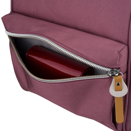 Rucsac mov pentru femei din poliester, cu spațiu pentru laptop și port USB - Peterson PTR-PTN BETA PURPLE [10]