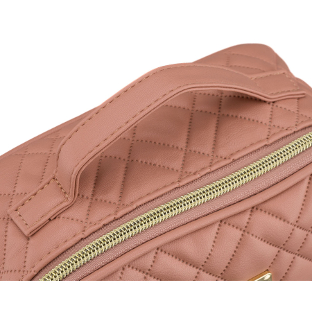 Geantă cosmetică roz cu un singur compartiment, din material sintetic și mâner practic - Peterson PTR-PTN KOS-DA-10-3200 P [4]