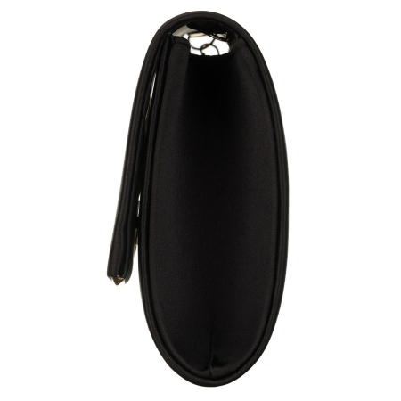 Geantă de damă neagră, elegantă, din material sintetic, cu buzunar interior - Rovicky PTR-R-XS028-3-0658 BLACK [3]