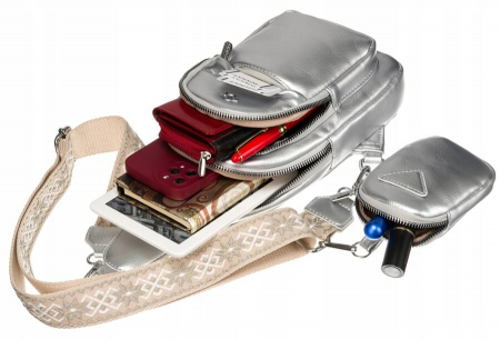 Mini rucsac de dama din piele ecologica - Rovicky PTR-R-KP-01-HRH-3945 SIL [7]