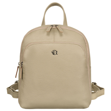 Rucsac din piele naturala urban pentru femei bej - Rovicky PTR-RV-2629-FTS-3004 BEI [1]