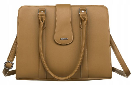 Geanta shopper de dama eleganta din piele ecologica - Rovicky PTR-R-073-04-0492 BEI [1]