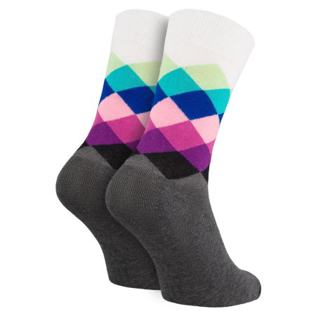 Set de șosete bărbătești multicolore, mărimea 40-45, din bumbac și poliester - Peterson PTR-PTN SML-S5-40-45-RO1 [20]