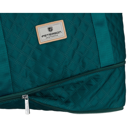 Geantă de antrenament din poliester verde, suspendată pe mânere confortabile - Peterson PTR-PTN PIK-02-8601 TURQ [16]