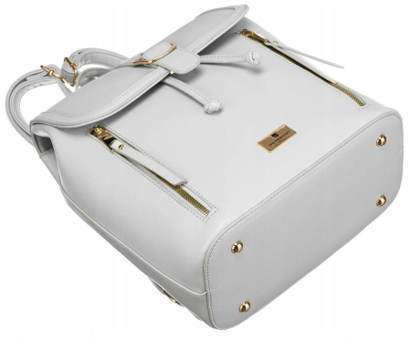 Rucsac elegant de dama din piele ecologica - Peterson PTR-PTN L61409-0289 GRA [7]