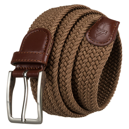 Accesorii Barbati - Curea bej din material sintetic și piele ecologică - Rovicky PTR-R-PAR-PU-115-0949 BE