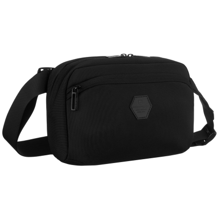 Genti Dama - Geantă sport neagră cu închidere cu fermoar, două compartimente - Peterson PTR-PTN-73225-2201 BLACK