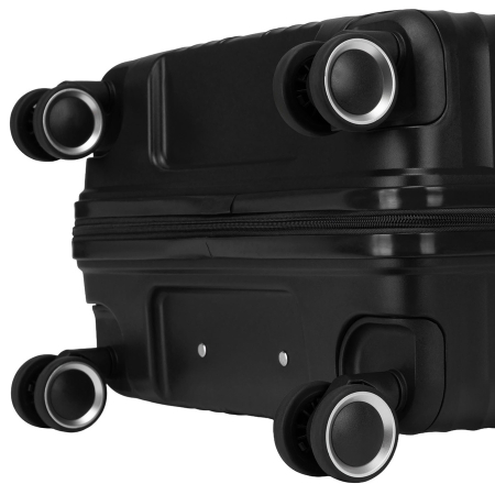 Valiză de cabină neagră cu mâner telescopic - Peterson PTR-PTN PP-09-W-S-1525 B [8]