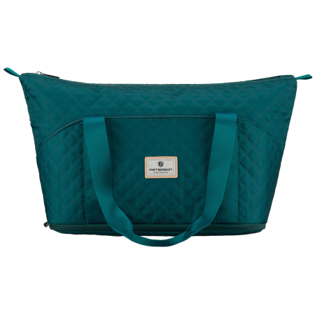 Geantă de antrenament din poliester verde, suspendată pe mânere confortabile - Peterson PTR-PTN PIK-02-8601 TURQ [9]