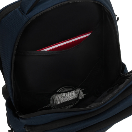Rucsac de călătorie bleumarin din poliester cu compartiment pentru laptop și bretele reglabile - Peterson PTR-PTN HY241-7031 NAVY [27]