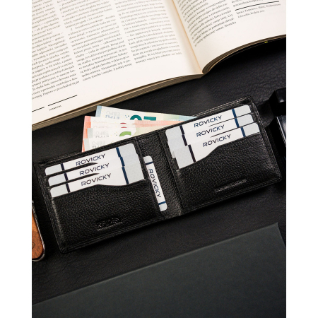 Portofel din piele naturala pentru barbati Cavaldi PTR-CW1012-NDM-0841 BL [5]