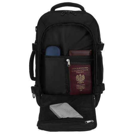 Rucsac negru de călătorie, perfect pentru bagajul de mână - Peterson PTR-PTN GAWRON-4-9614 BL [9]