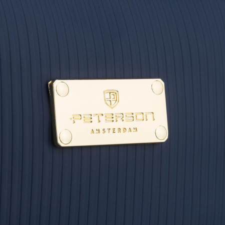 Geantă cosmetică din material sintetic bleumarin cu patru compartimente, compartiment unic - Peterson PTR-PTN KOS-DA-10P NAVY [3]