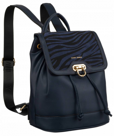 Preferintele clientilor - Genti si Rucsacuri ❤️ - Rucsac urban de dama cu clips din piele ecologica - David Jones PTR-6865-3 NA
