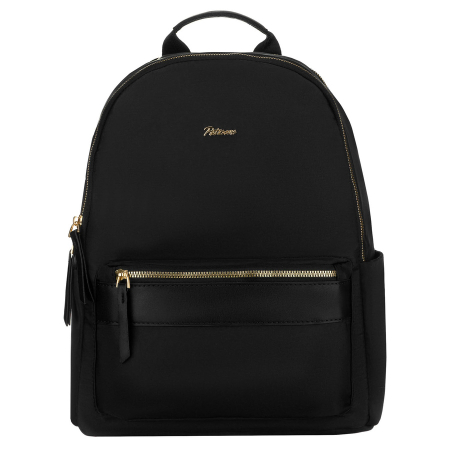 Rucsac urban pentru femei, din poliester negru, cu bretele reglabile - Peterson PTR-PTN JN-11-0146 BLACK [3]