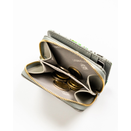 Portofel dama din piele naturala Peterson PTR-PTN PH33-LFL-7322 GR [8]
