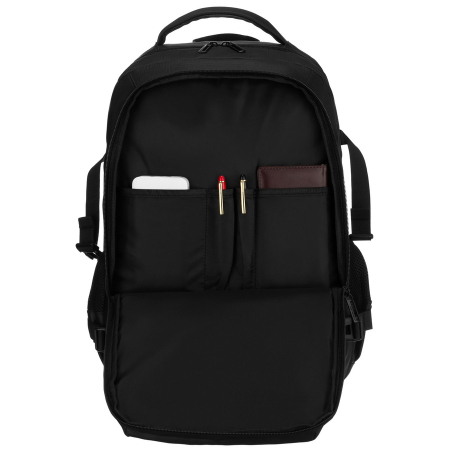 Rucsac mare de călătorie negru cu compartiment pentru laptop și închidere cu fermoar - Peterson PTR-PTN HY242-7048 BLACK [12]