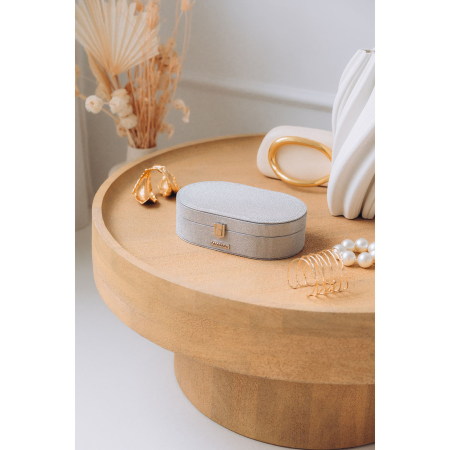 Cutie elegantă pentru bijuterii din argint cu închidere cu zăvor - Peterson PTR-PTN SZK-12-5974 BL-S [1]