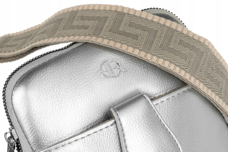 Mini geanta de dama din piele ecologica - Rovicky R-KP-09-HRH-4201 SIL [3]