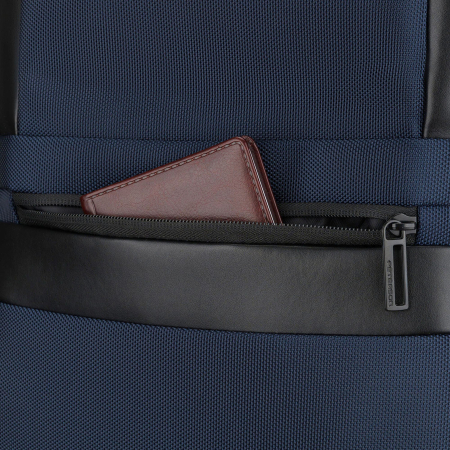 Rucsac de călătorie bleumarin cu buzunar pentru laptop de până la 14 inci - Peterson PTR-PTN HY243-7079 NAVY [31]