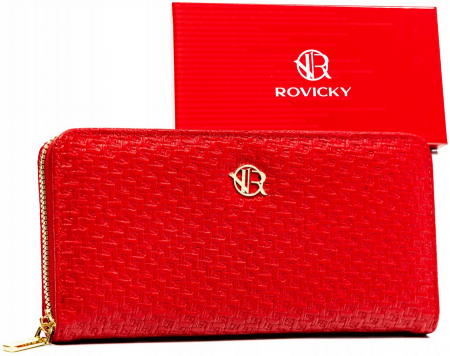 Portofele Dama - Portofel dama din piele Rovicky PTR-R-PRK-01-D2-2771 RE