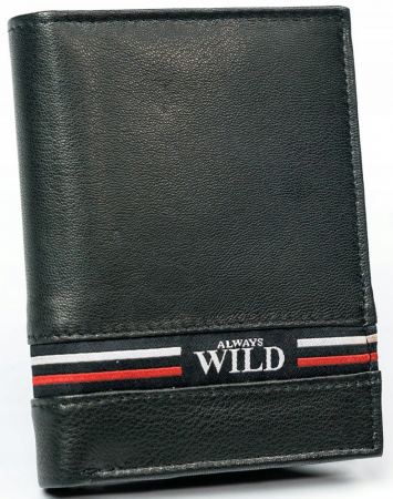 Portofele Barbati - Portofel barbati din piele naturala Always Wild PTR-N4-GV-7771 BL