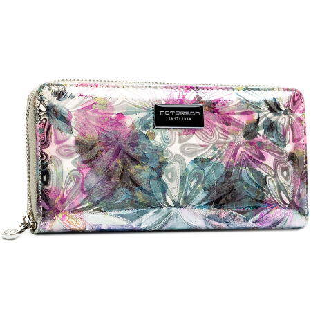 Portofele Dama - Portofel din piele pentru femei Peterson PTR-PTN PX25-1-NPK PINK