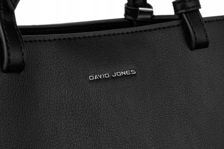 Geanta de dama clasica din piele ecologica - David Jones PTR-CM6533 BL [3]