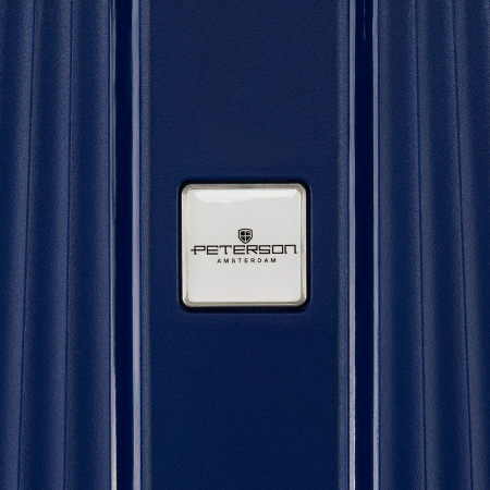 Valiză de cabină bleumarin cu mâner telescopic - Peterson PTR-PTN PP-09-W-S-1600 N [13]