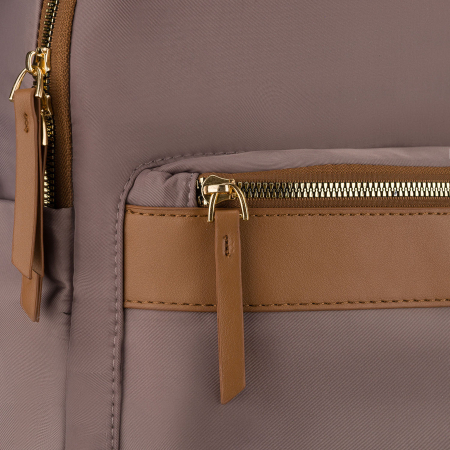 Rucsac de damă cu două compartimente din poliester - Peterson PTR-PTN JN-11-0160 BEIGE [12]