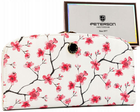 Portofele Dama - Portofel dama din piele Peterson PTR-PTN 1841-F8 BE F02