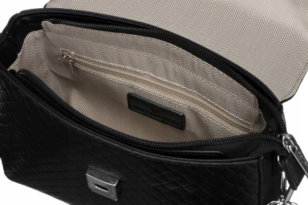 Geantă de damă din piele ecologică cu o curea largă - Peterson PTN 6455-9900 BL [5]