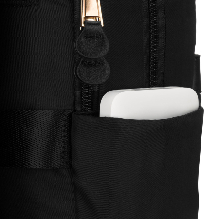 Rucsac de damă negru din nylon cu bretele reglabile - Peterson PTR-PTN JN-08-9980 BLACK [13]