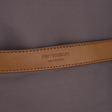 Rucsac gri din nylon pentru oraș, pentru femei - Peterson PTR-PTN JN-08-0030 GRAY [13]