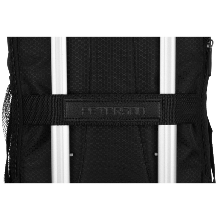 Rucsac de călătorie negru din poliester, perfect pentru bagajul de mână - Peterson PTR-PTN BOCIAN-6408 BLAC [6]