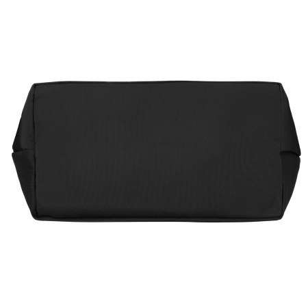 Geantă de damă din poliester gri închis cu fermoare și buzunar exterior - Peterson PTR-PTN TZ15605D-0962 GR [9]