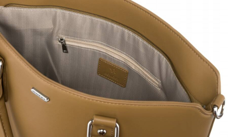 Geanta shopper de dama eleganta din piele ecologica cu curea detasabila - Rovicky PTR-R-072-04-0379 BE [5]