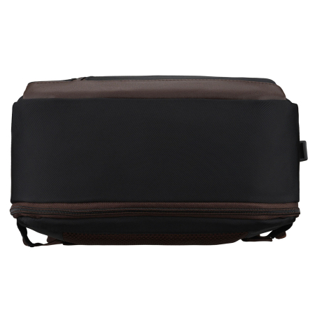 Rucsac de călătorie negru din poliester cu buzunar pentru laptop - Peterson [15]