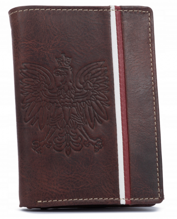 Portofele Barbati - Portofel barbati din piele naturala PTR-N4A-HP-BL-1239 RUST