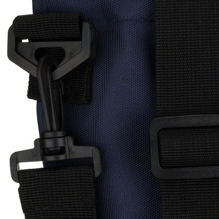 Geantă de damă din poliester bleumarin cu buzunar exterior - Peterson PTR-PTN TZ15605D-0955 NA [4]