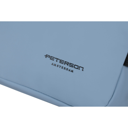 Rucsac de călătorie de mână, impermeabil, albastru - Peterson PTR-PTN SKYLINE-8640 BLU [12]