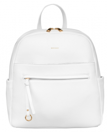 Rucsac mare de dama din piele ecologica - Rovicky PTR-R-PLEC-ALE-6-2823 WH [1]