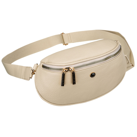 Geantă elegantă de damă din piele ecologică - Peterson PTR-PTN MIS-02-3575 BEIG [1]