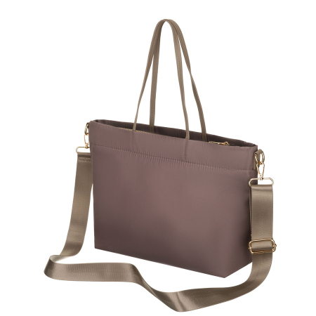 Geantă de damă bej din nylon cu închidere magnetică - Peterson PTR-PTN JN-10-0115 BEIGE [7]
