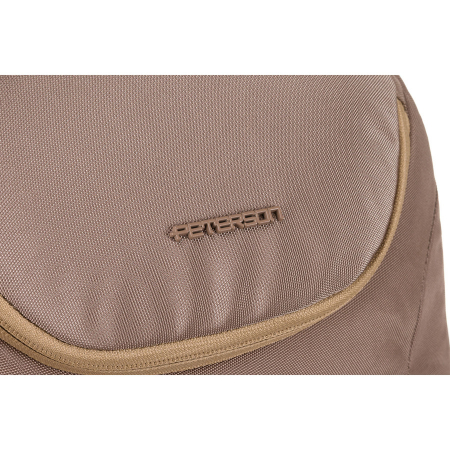 Rucsac încăpător și sport, confecționat din nailon bej, suspendat pe bretele reglabile - Peterson PTR-PTN 24400-6928 BEIGE [6]