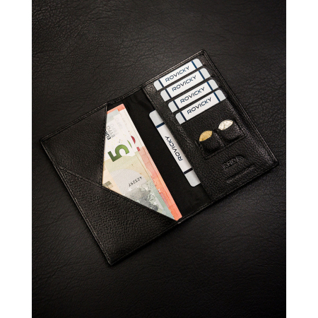 Portcard din piele Cavaldi PTR-CW-PAS-NDM-0902 BL [5]