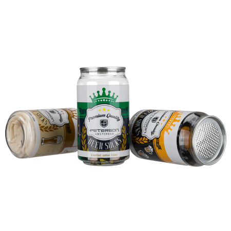 Set de șosete bărbătești cu diverse modele de bere, mărimi 38-45 - Peterson PTR-PTN SML-S3W-BE-38-44 [13]