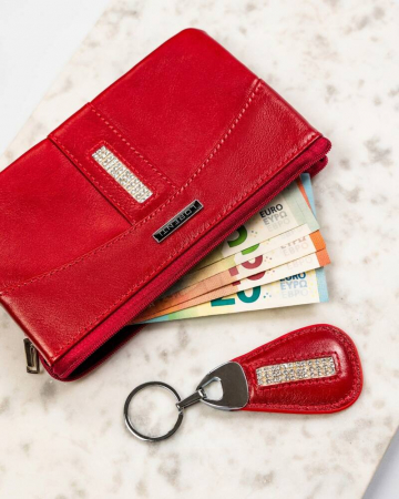 Portofel dama din piele naturala Lorenti PTR-76121-SGN-7792 RE [3]